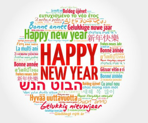 <strong>سال نو مبارک به زبان های مختلف </strong>